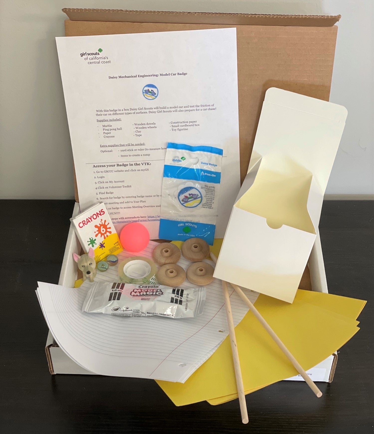 Badge in a Box GSCCC Retail Shop