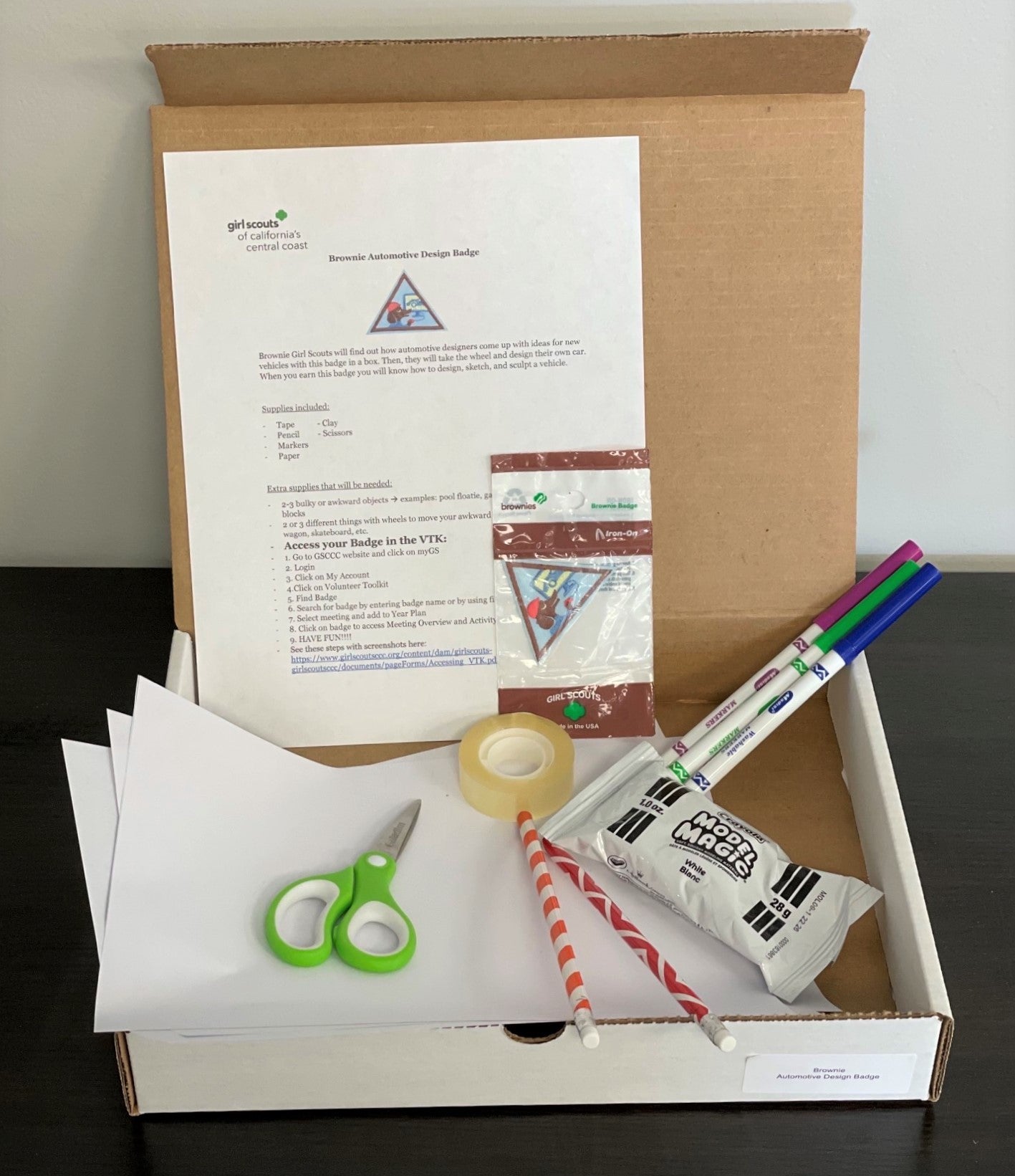 Badge in a Box GSCCC Retail Shop