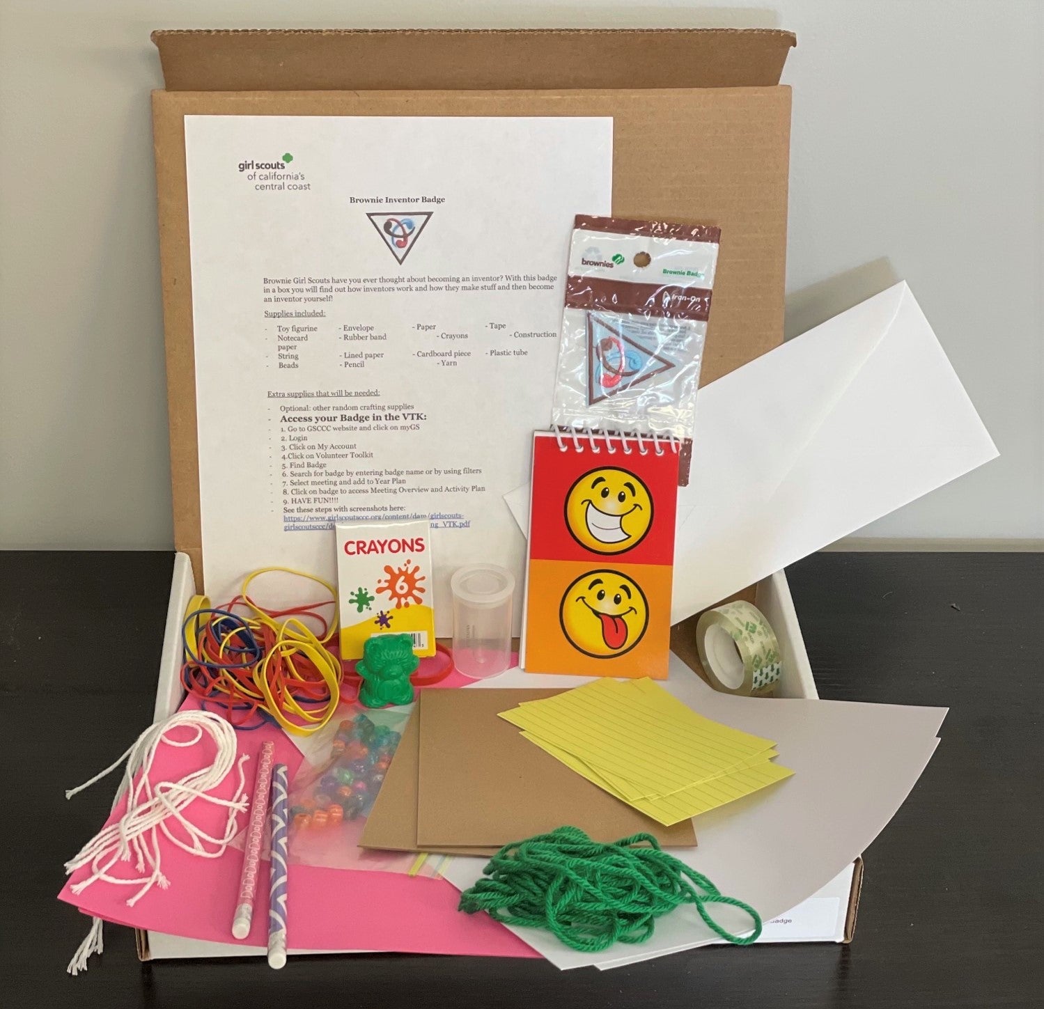 Badge in a Box GSCCC Retail Shop